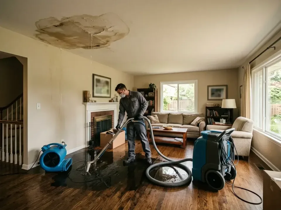 attic-pipe-burst-ceiling-drip-008 — frequently asked questions, Water Damage Restoration & Carpet Care in Fairmont, WV